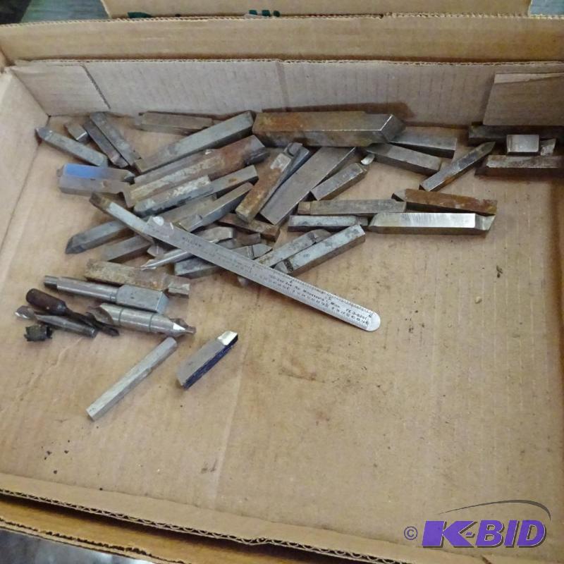 lot 348 image: carbide machining bits...