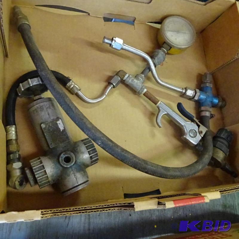 lot 357 image: speacilty air tools. Air regulator...