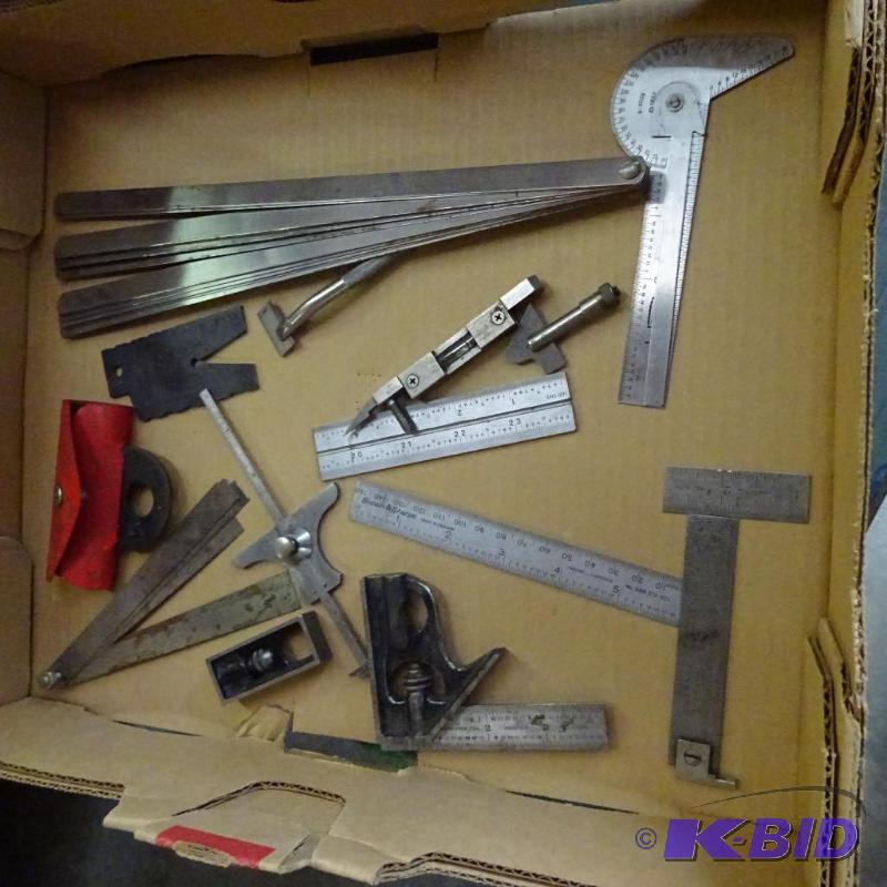 lot 362 image: misc measuring tools...