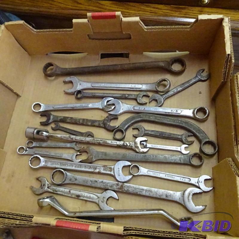 lot 363 image: misc hand wrenches...