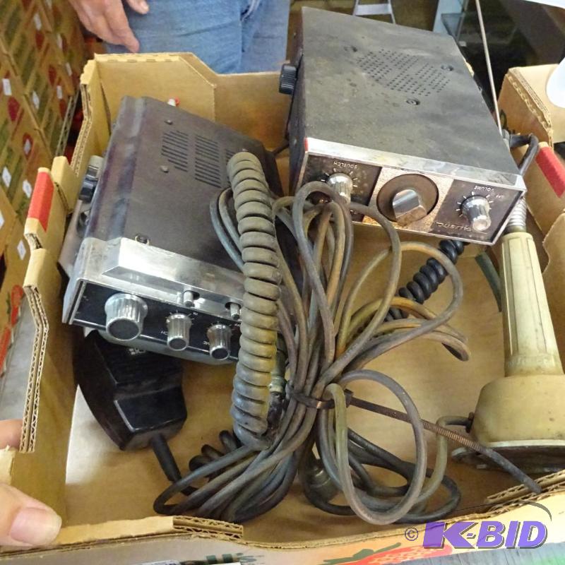 lot 401 image: midland and realistic CB radios...