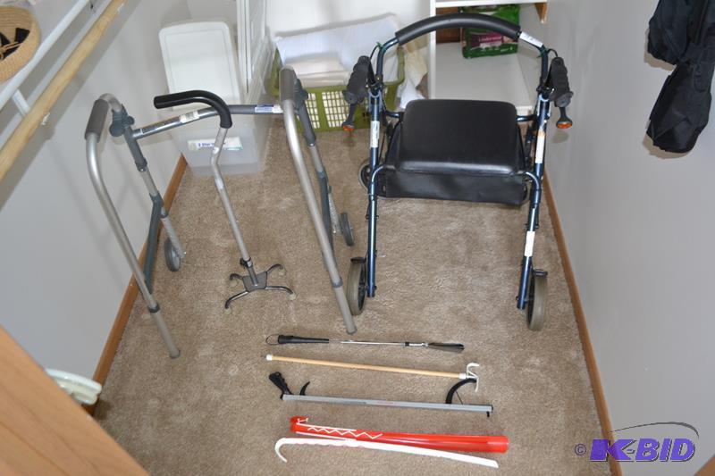 lot 102 image: Mobility Accessories Nova Zoom 20 Blue Walke...