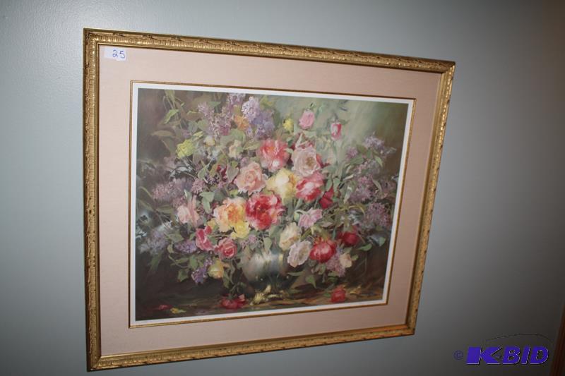 lot 25 image: Heaven Scent Lithograph by &nbspCarolyn...