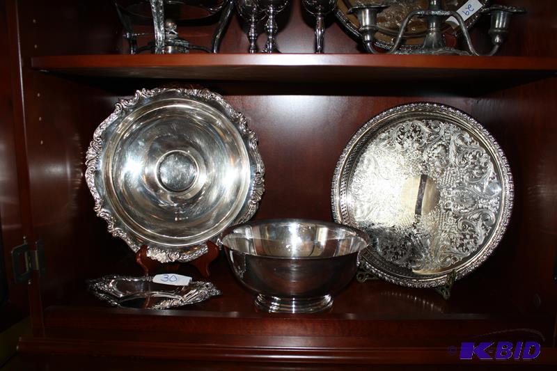 lot 30 image: Lot of Silver plated items including   Donal...