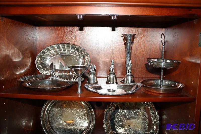 lot 31 image: Lot of Beautiful Silver plated items-Some may...
