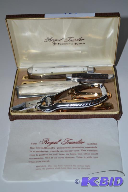 lot 92 image: Royal Traveler Kit, contains stainless assort...