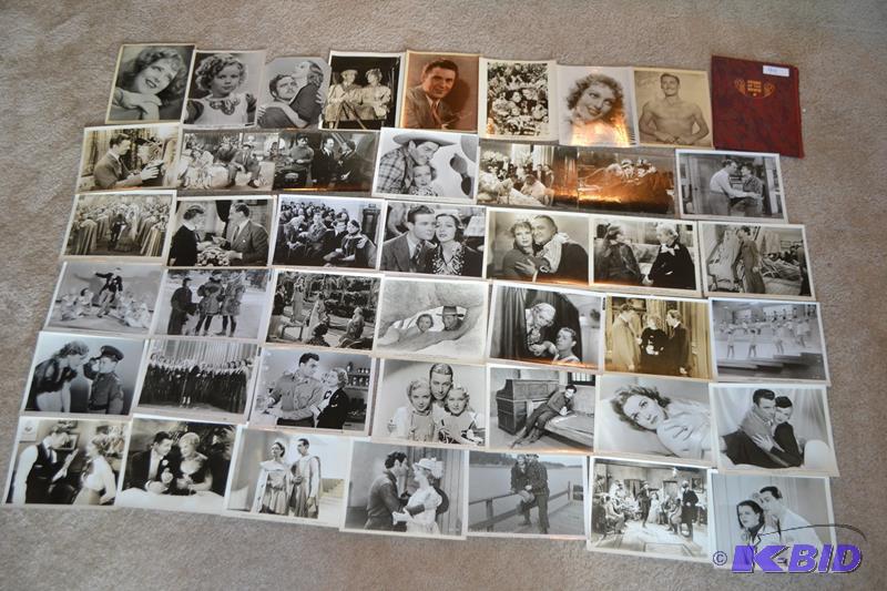 lot 94 image: Appear to be original Movie Star Photos with ...