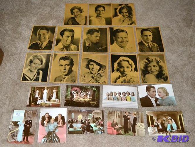 lot 95 image: Large lot of movie photographs movie star pr...