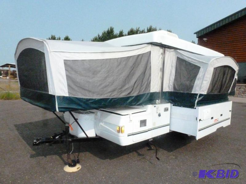 2002 Coleman Bayside Pop-up Camping Trailer with Slide-Out and A/C ...