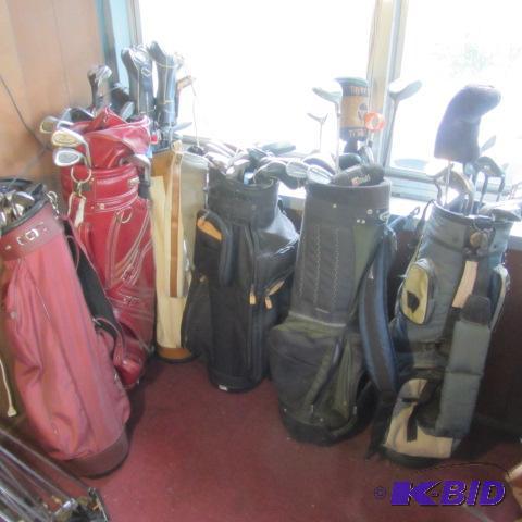 Golf Clubs and Bags