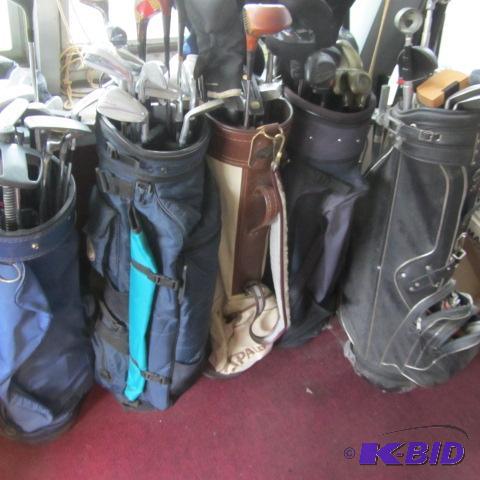 Golf Clubs and Bags