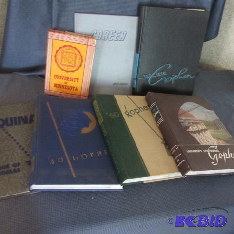 Gopher Yearbooks, U of M