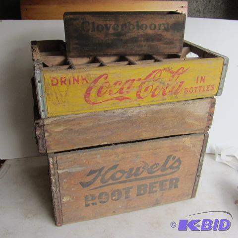 Vintage Wooden Boxes
