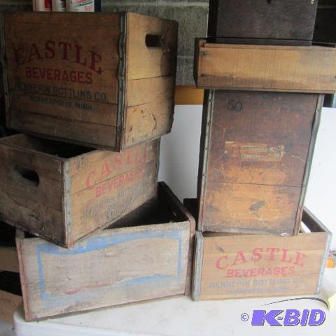 Vintage Wooden Boxes