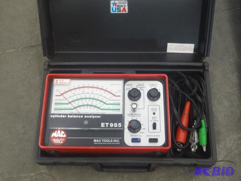 MAC ET985 Cylinder Balance Analyzer Kit...