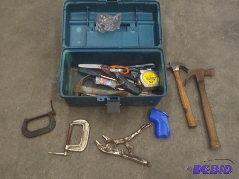 Plano Box With Misc Hand Tools...