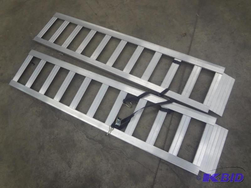 Set Of 6ft Aluminum Utility Ramps...