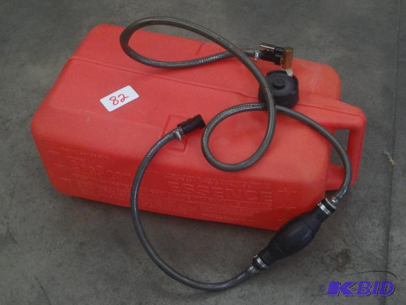 Like New 5-Gallon Boat Fuel Tank With Hose...