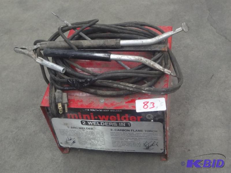 115Volt Mini-Welder System...