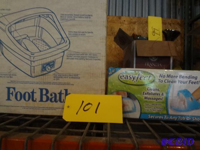 lot 101 image: Foot Stuff...