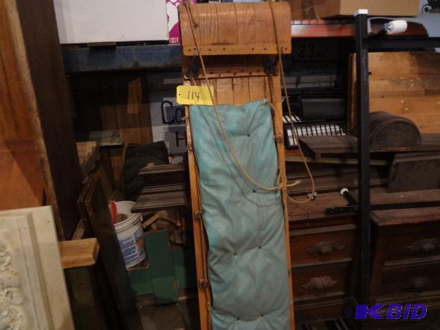 lot 114 image: Toboggan, Old ,Very Good Condition...