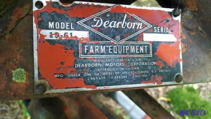 lot 146 image: Ford 8N Loader and Disc, this is true grove e...