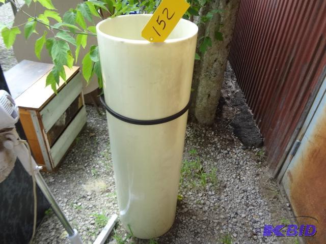 lot 152 image: Roll of Opaque Fiberglass, new, still has fil...