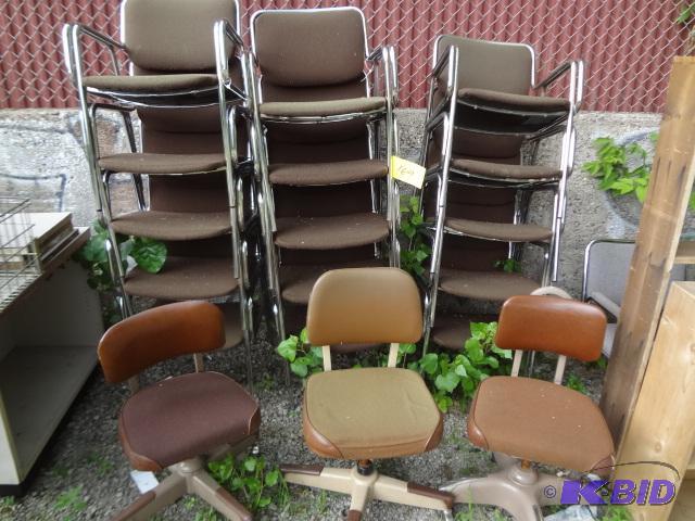 lot 169 image: Chairs...