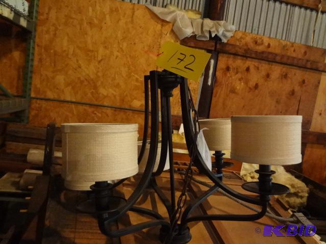 lot 172 image: Light Fixture...