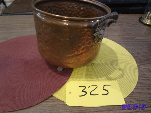 lot 325 image: Copper Kettle...