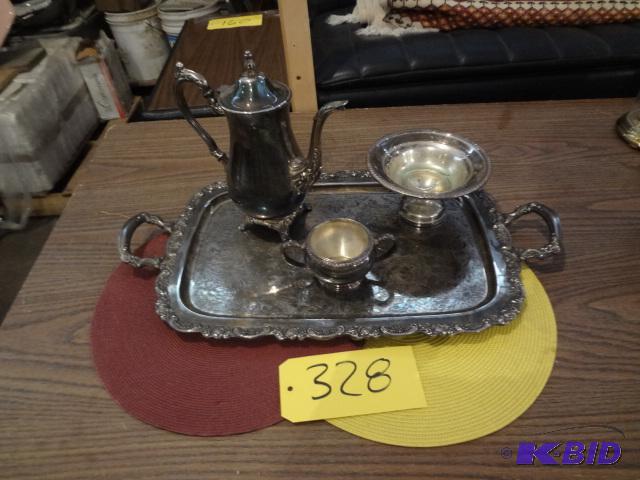 lot 328 image: Lot of Silver Plate...