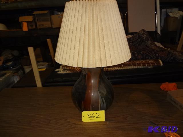 lot 362 image: Huge Porcelain Lamp...