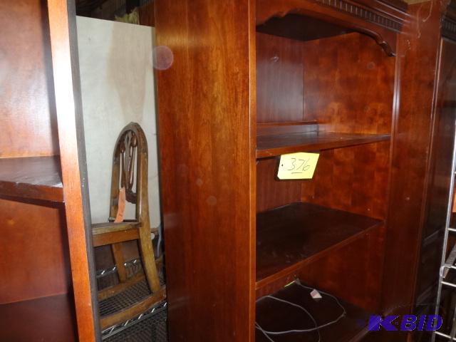lot 376 image: Cherrywood Shelf...