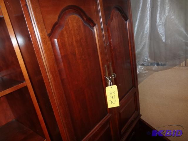 lot 377 image: Cherrywood Cabinet...