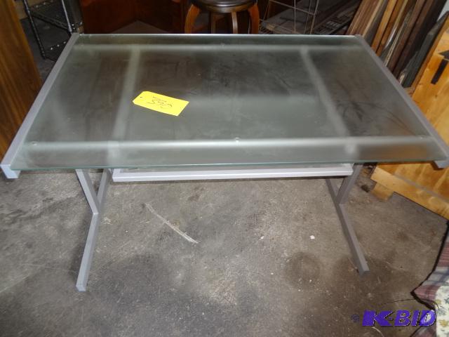 lot 390 image: Glass Table...