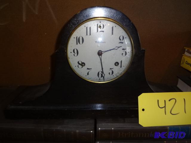 lot 421 image: Mantle Clock...