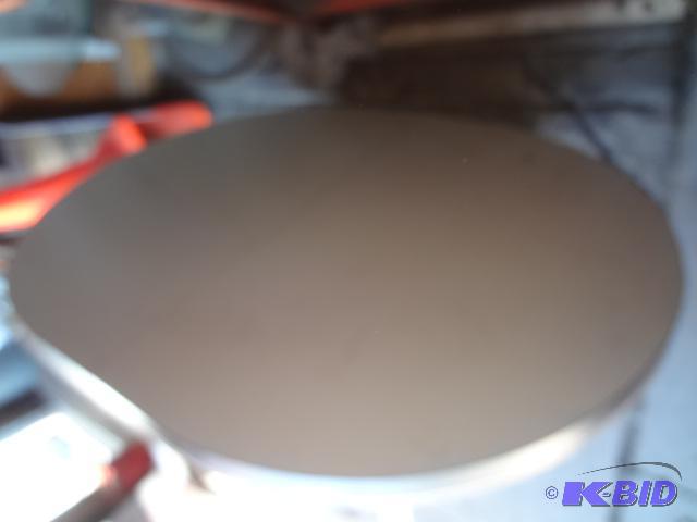 lot 440 image: Oval table, leg just needs to be attached...