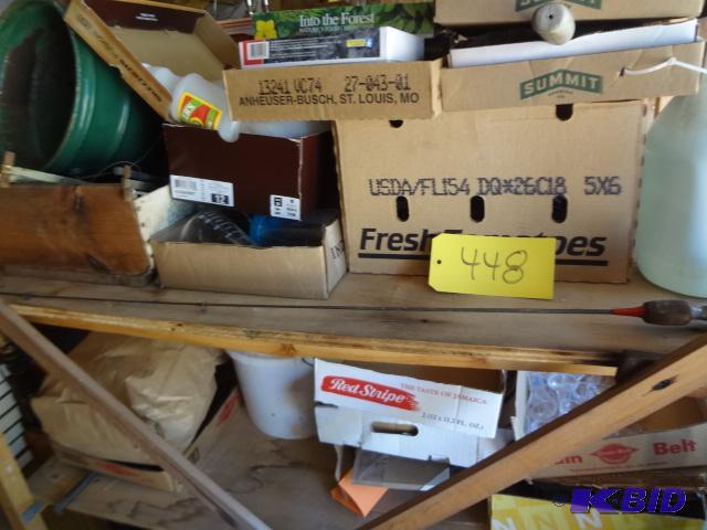 lot 448 image: Entire Rack of Stuff, you take it all...