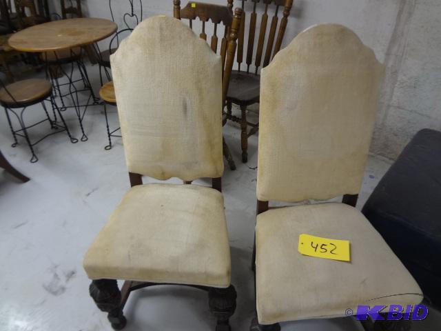 lot 452 image: Two Jacob Bean style Chairs...