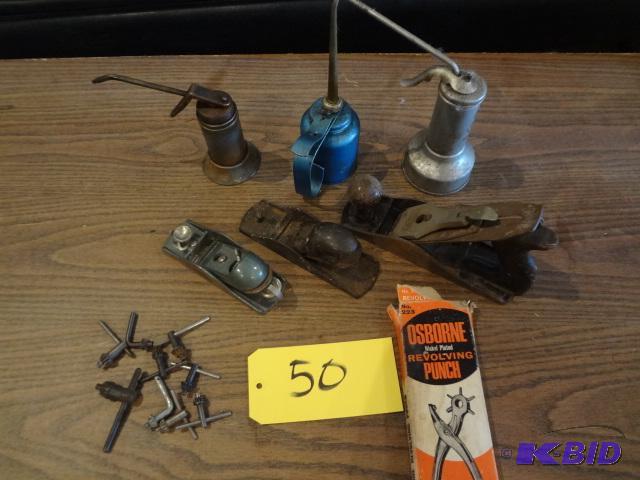 lot 50 image: Chucks, Oil Cans, Planes...