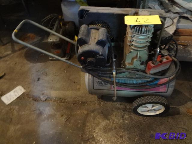 lot 62 image: Compressor, 2hp...