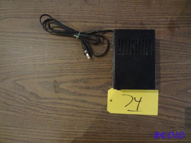 lot 74 image: 12 Volt Power Supply...