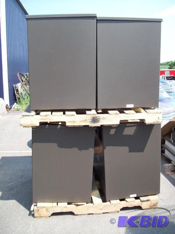 Metal Garbagepaperplastic trash can -(4)...