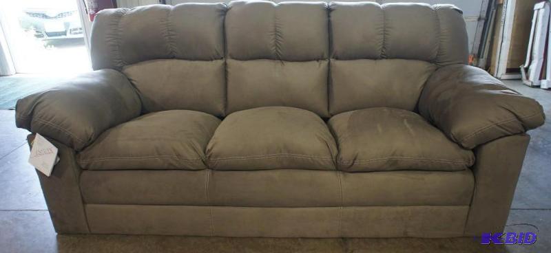New Ashley Furniture Gray Microfiber Couch 8 New Home