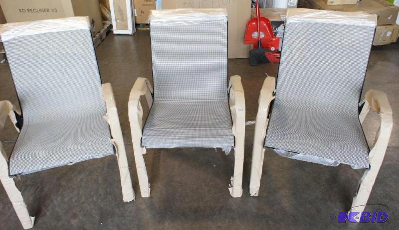 (3) Total Brand New Outdoor Patio Chairs. Nic...