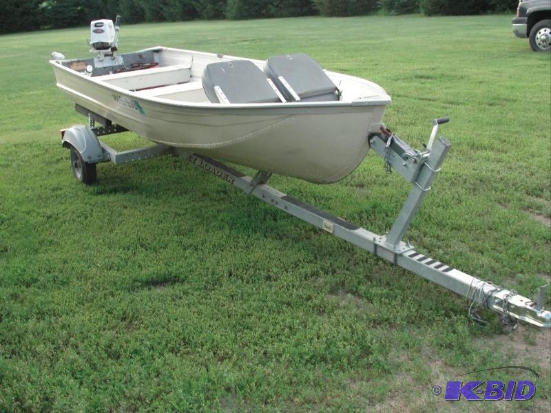 2000 Delcraft 14ft.Aluminum Boat