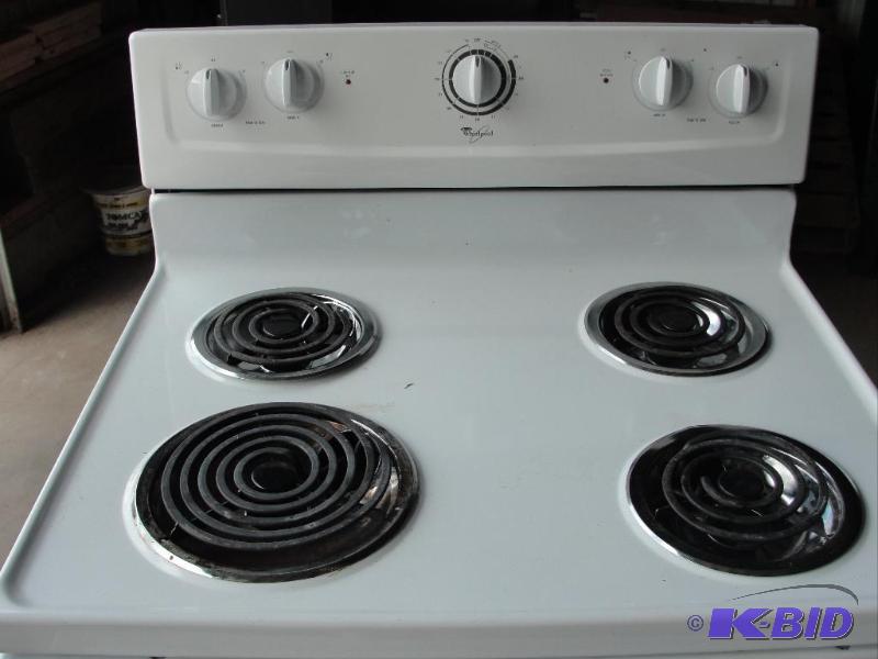Whirlpool Electric Stove...