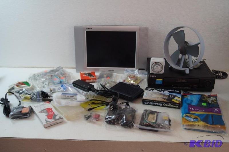 variety of household repair items