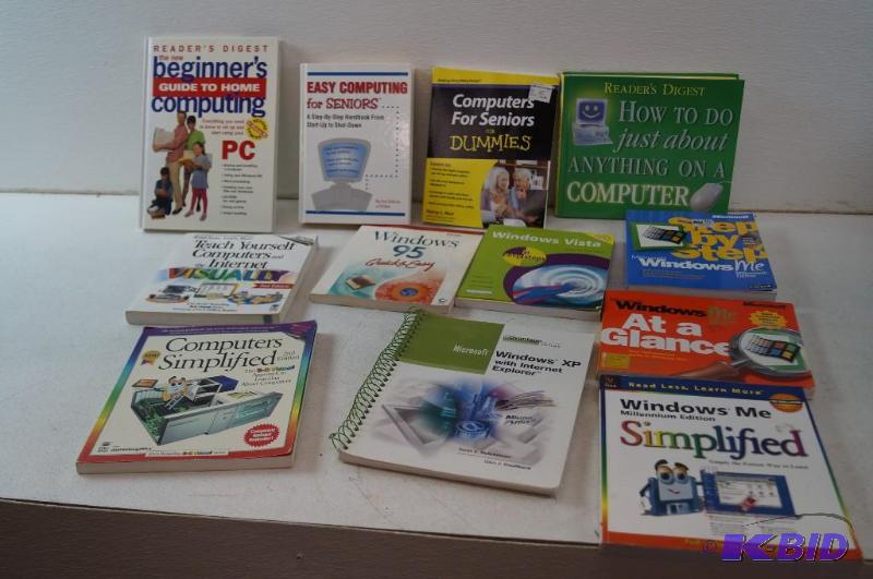 PC computer instruction books