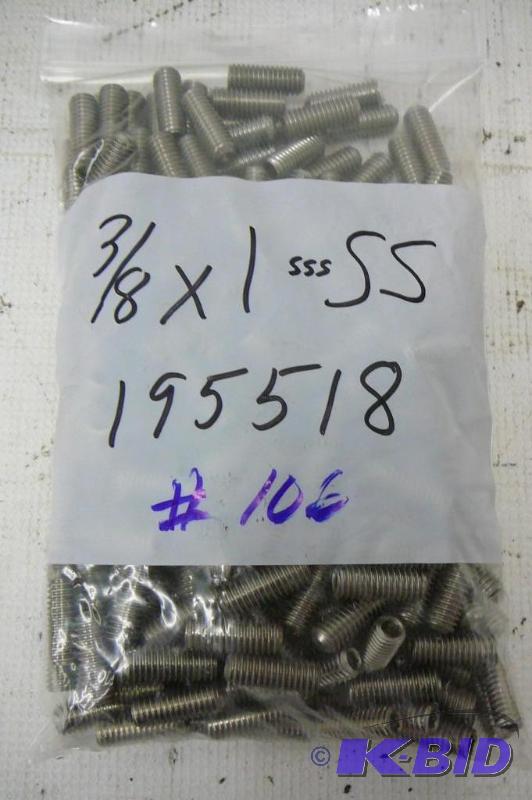 38 x 1 Stainless Sets 5lbs...